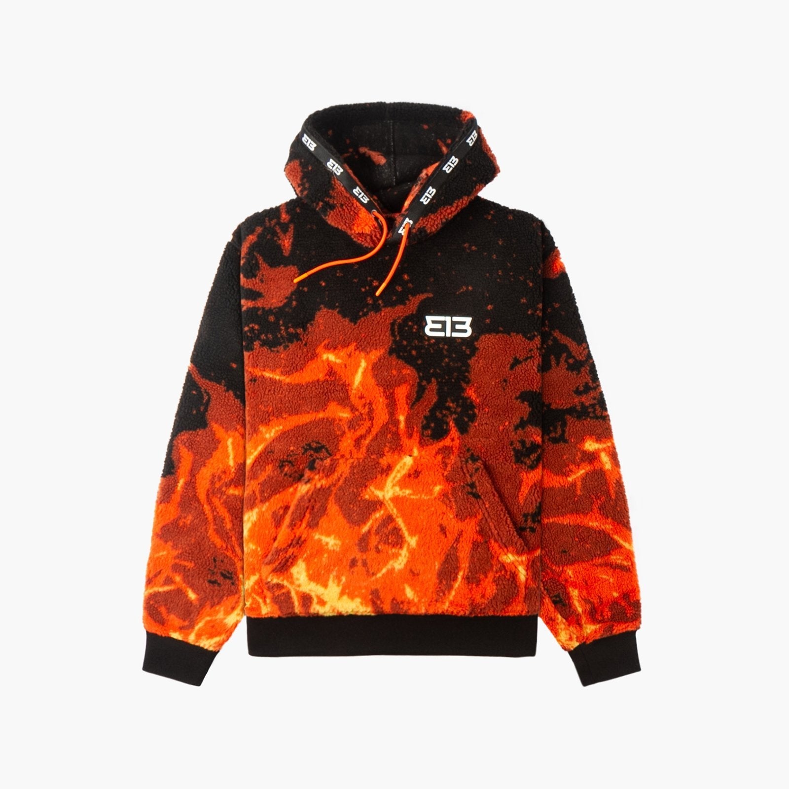 313 Fleece Hoodie Fire