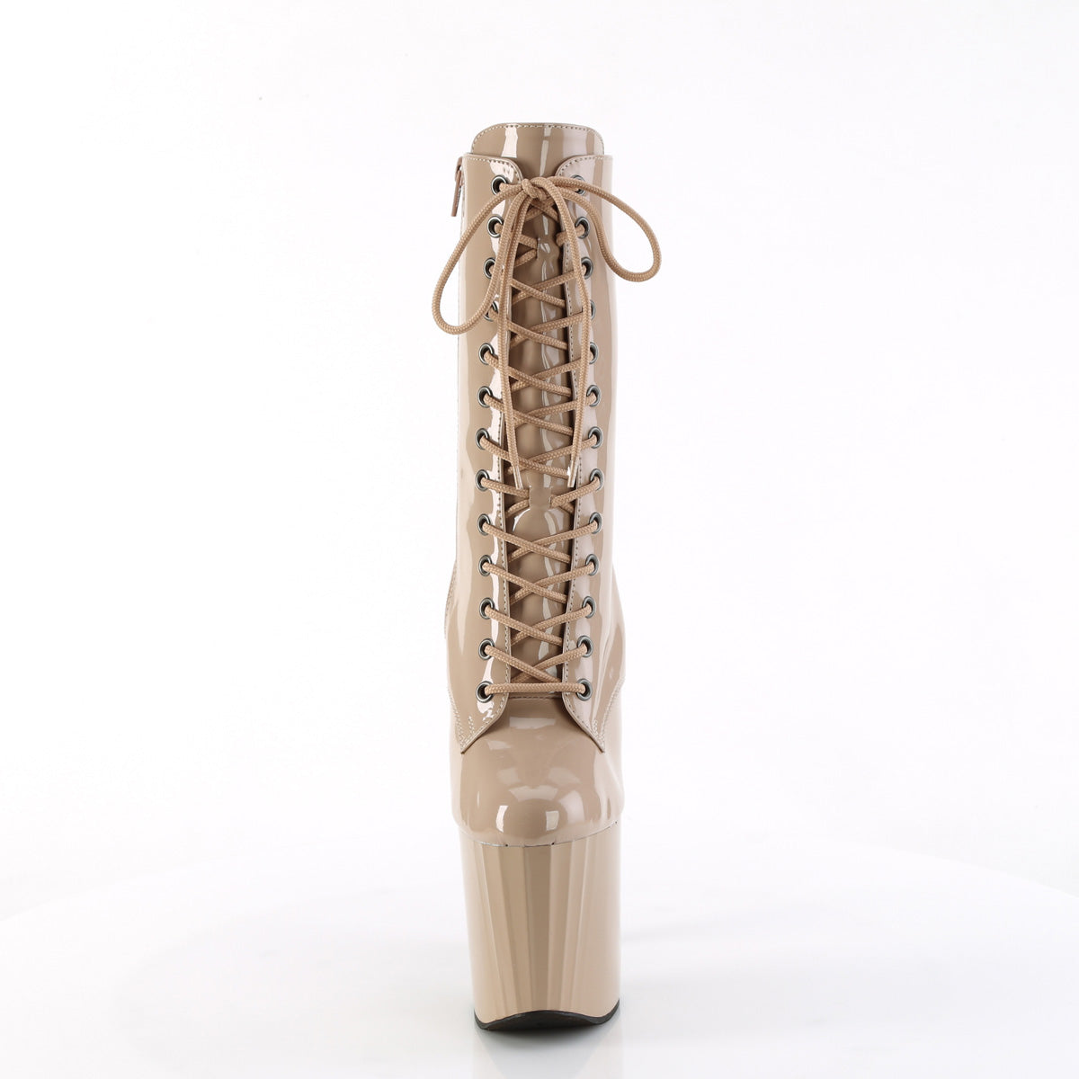 7 Inch Heel ENCHANT-1040 Nude Patent