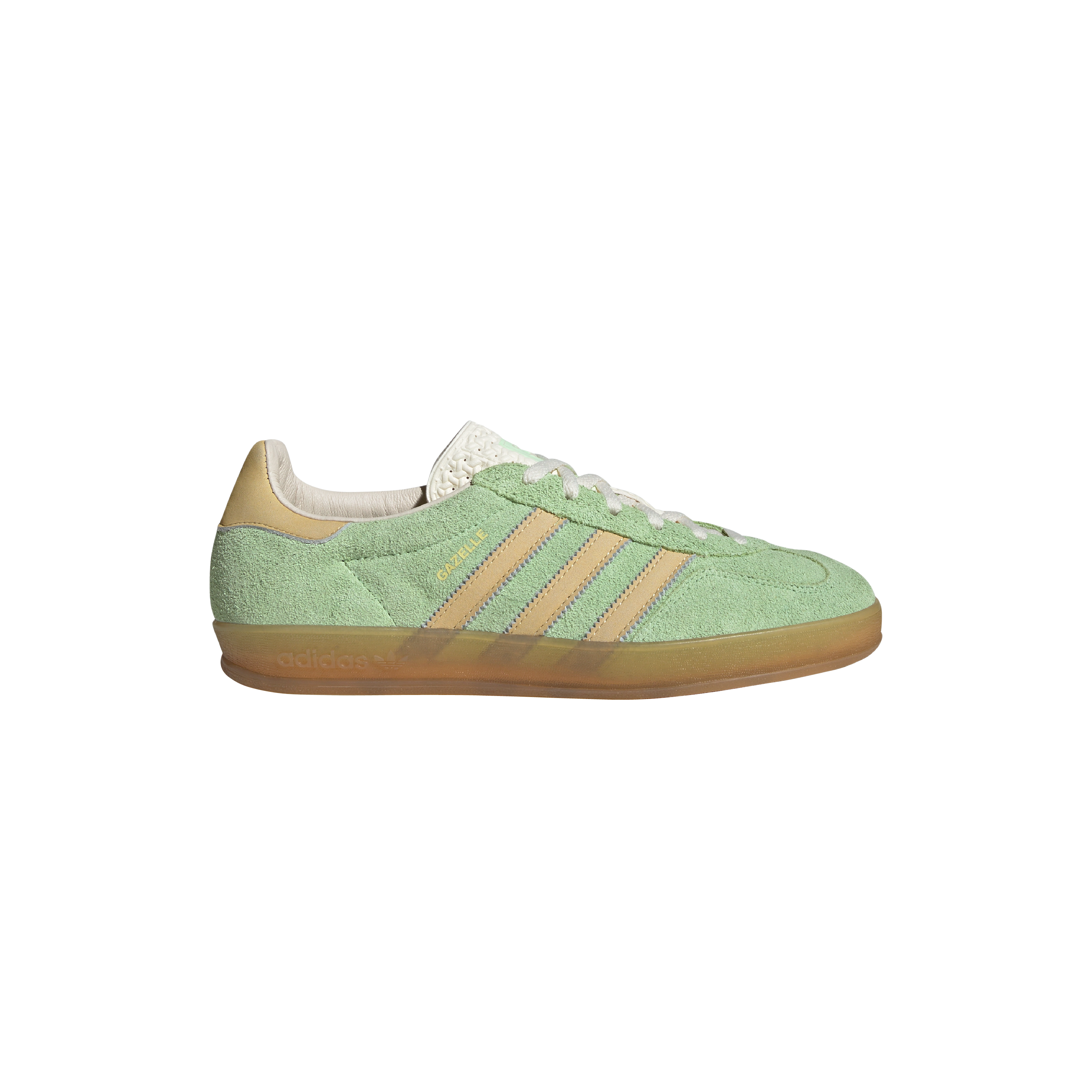 adidas Gazelle Indoor Semi Green Spark / Almost Yellow / Cream White