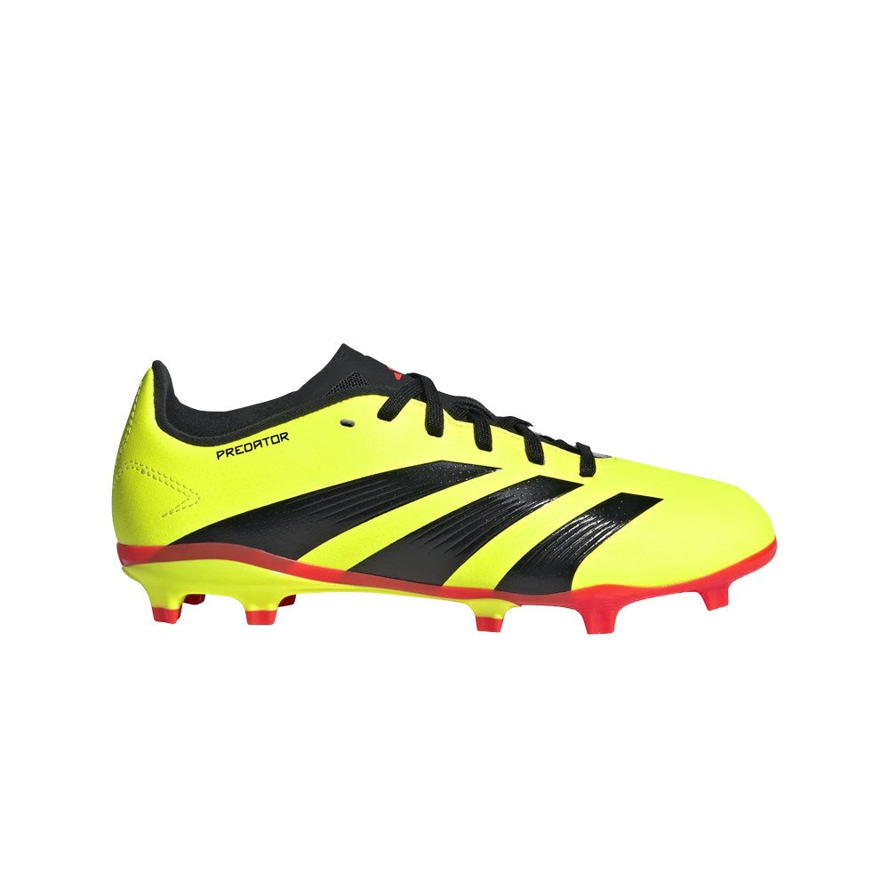 Adidas Predator League FG Jnr Football Boots (Yellow/Black/Solar Red)