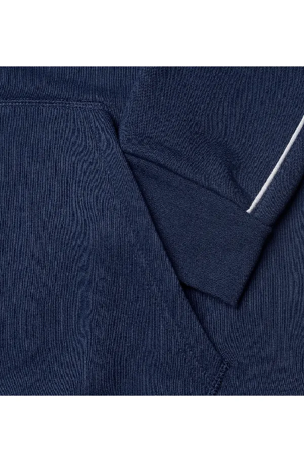 Adidas Stripe Hoodie Navy