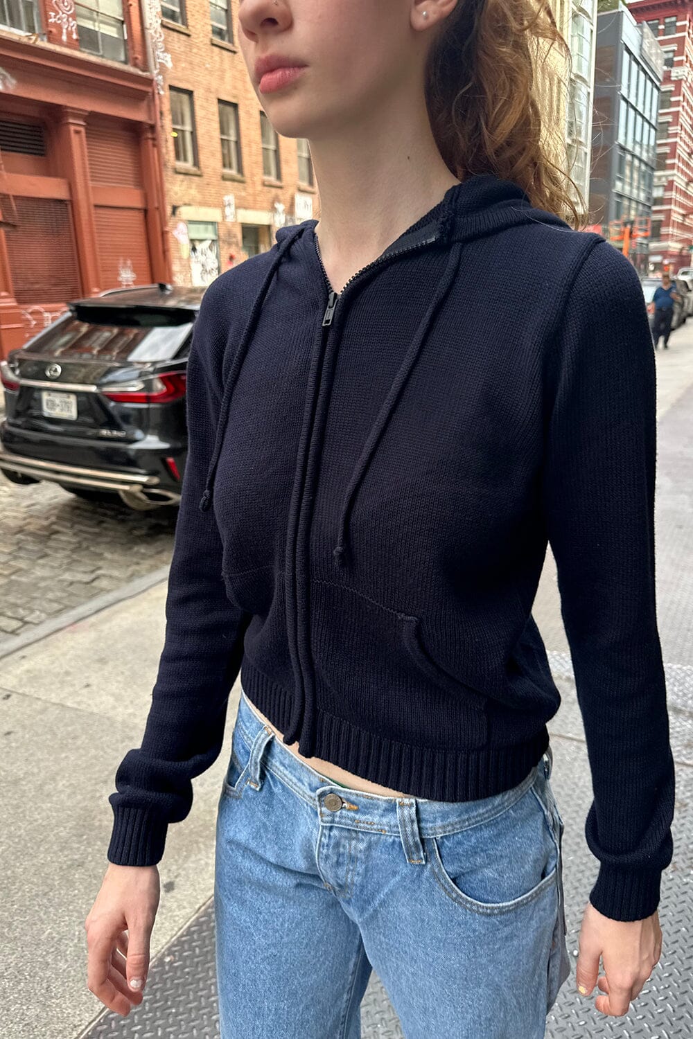 Alana zip-up Hoodie