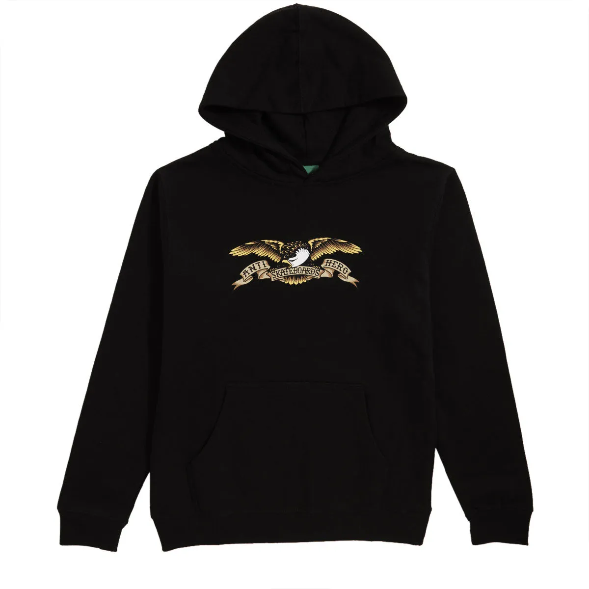 ANTI-HERO EAGLE YOUTH HOODIE - BLACK