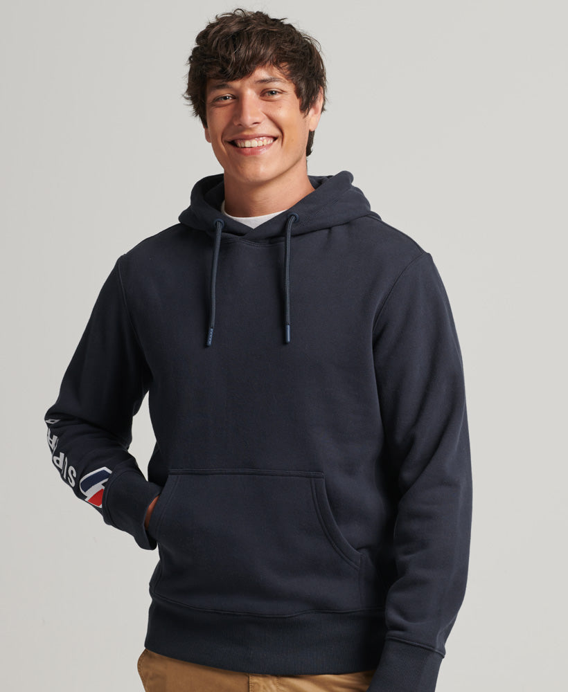 Applique Hoodie | Deep Navy