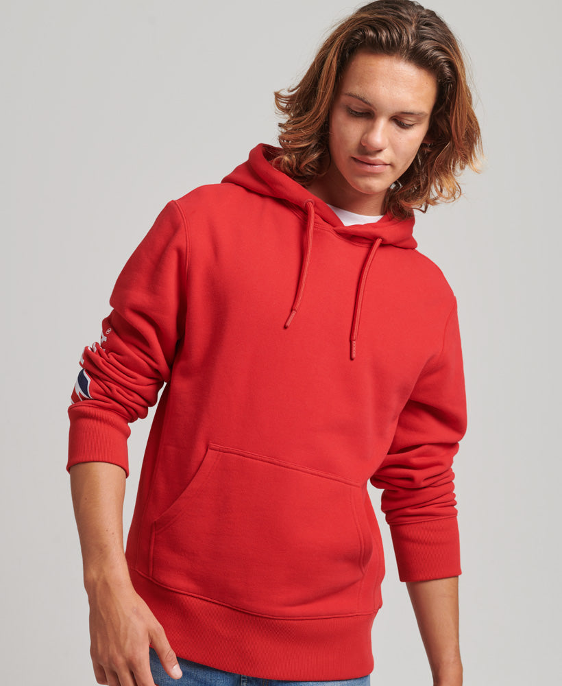 Applique Hoodie | Risk Red