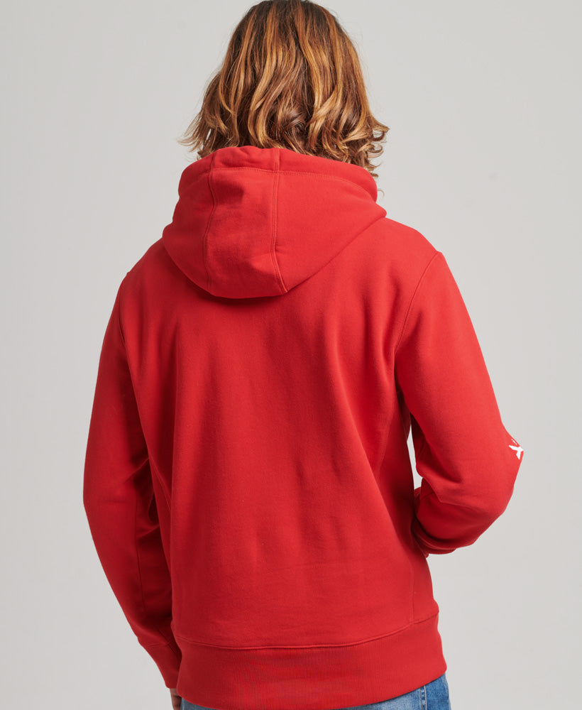 Applique Hoodie | Risk Red