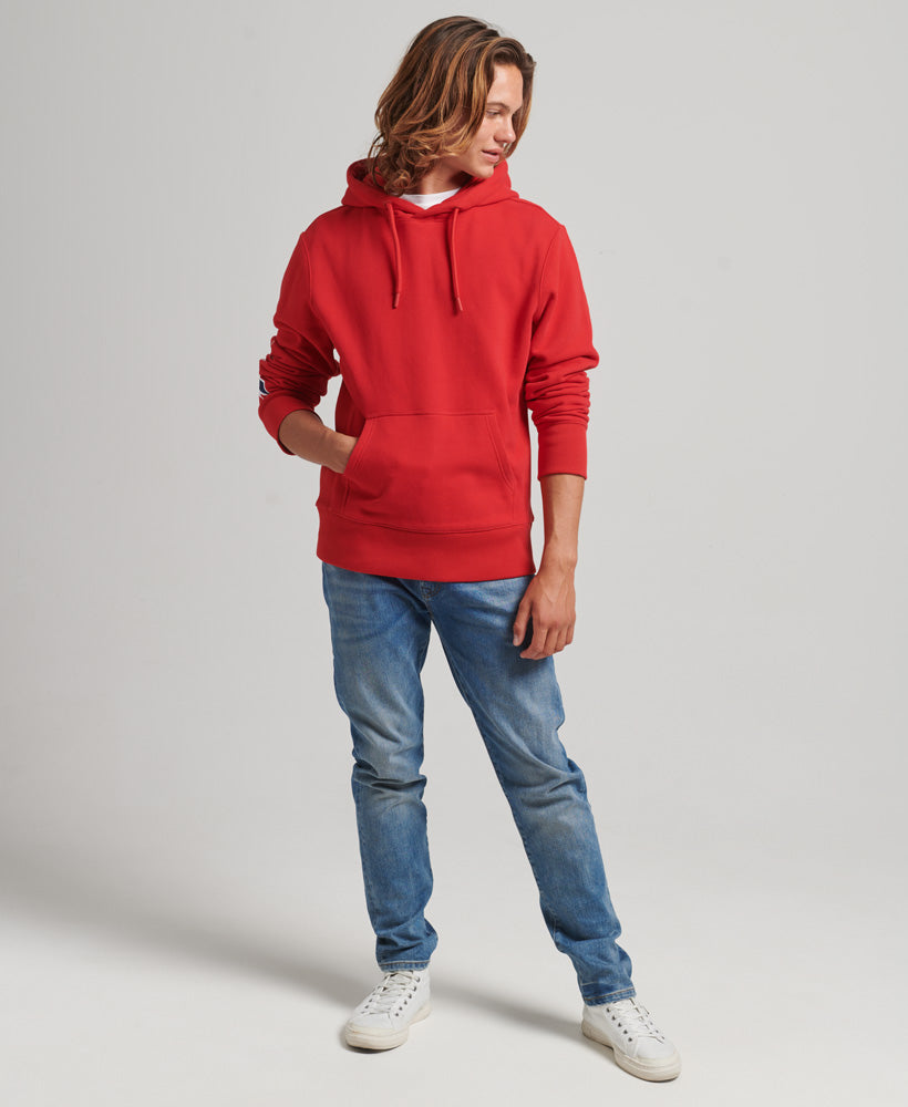 Applique Hoodie | Risk Red