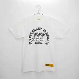 ATHLETICS TEE WHITE