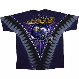 BALTIMORE RAVENS V TIE-DYE