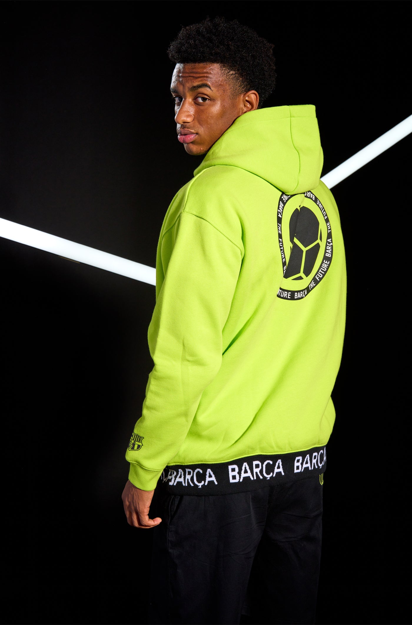 Bara lime hoodie - Numerology