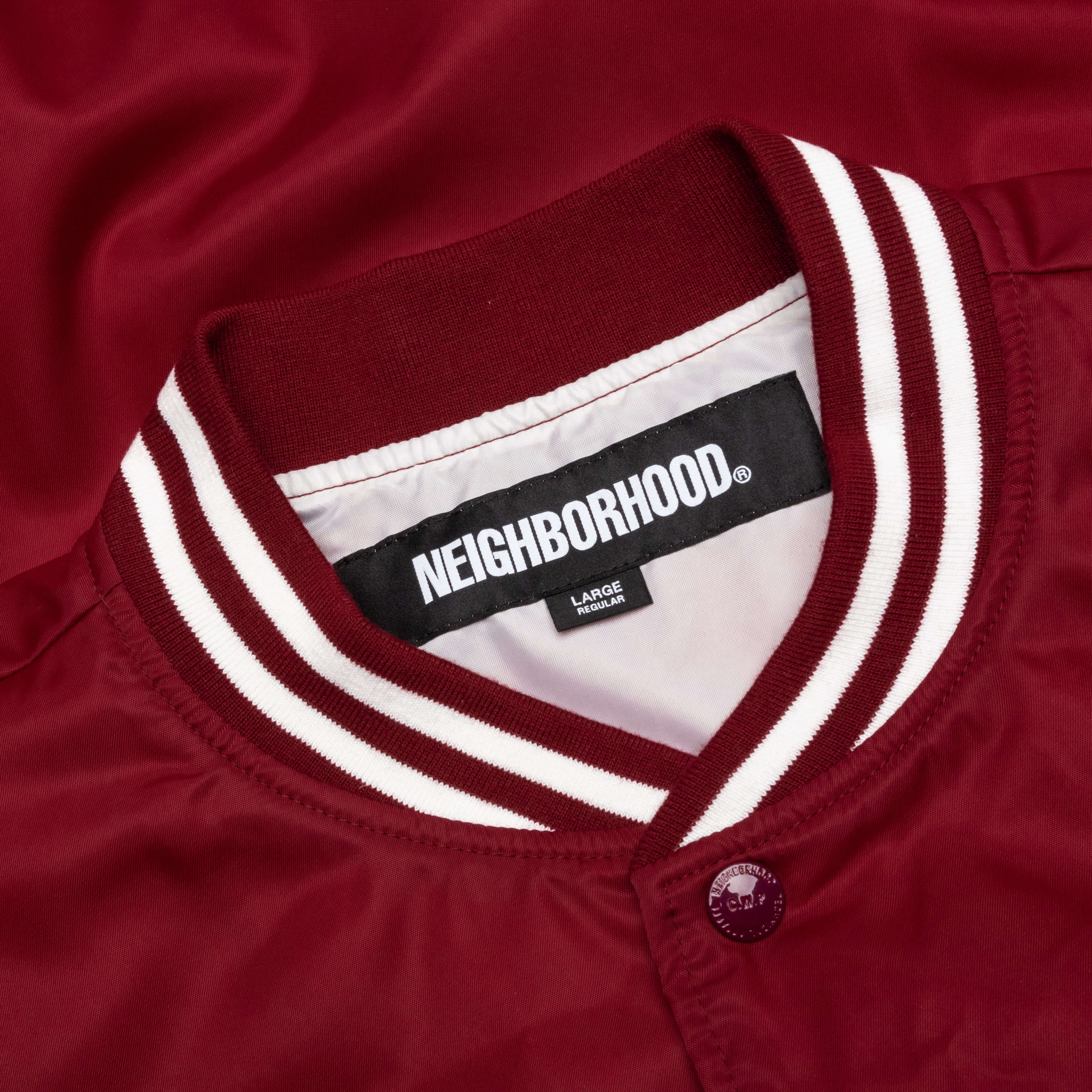 Baseball Jacket - Burgundy