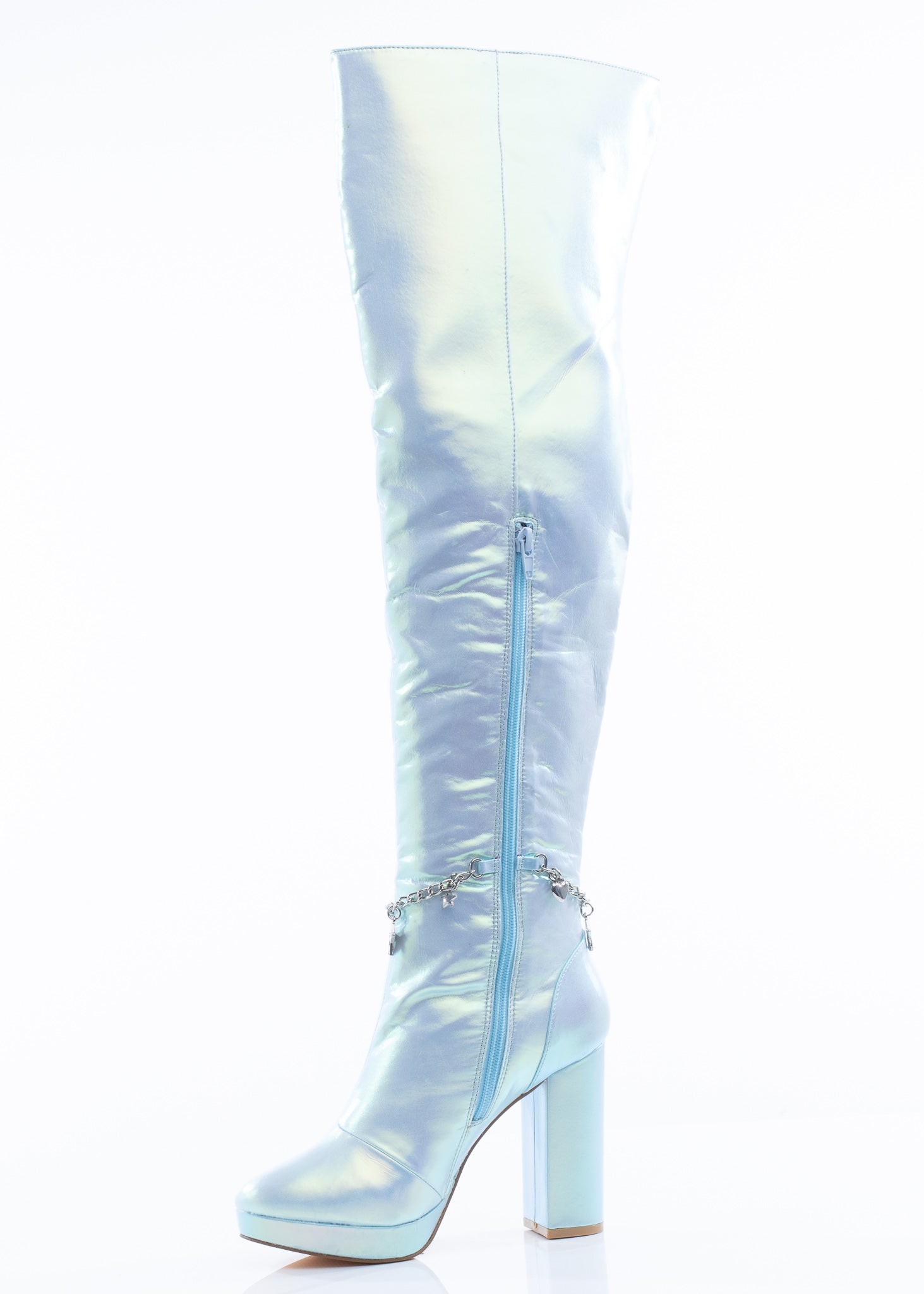 Blue Fairy Star High Boot