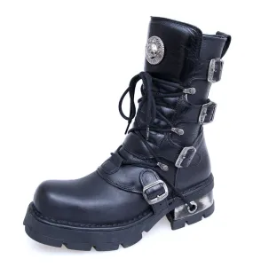 boots NEW ROCK - Classic Boots (373-S1) Black  -  Metal-shop