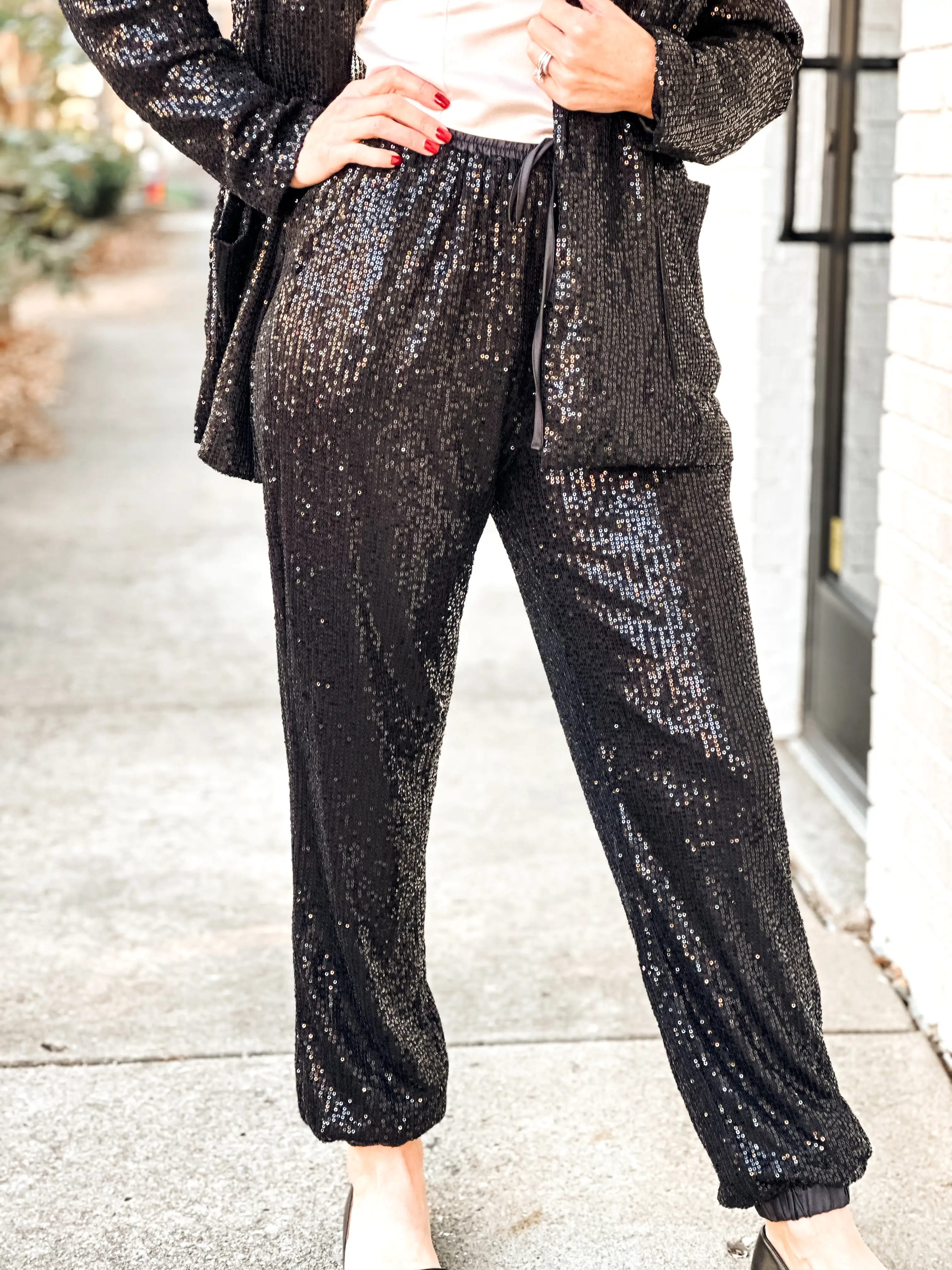 Born to Sparkle Jogger Pants (S-3XL)