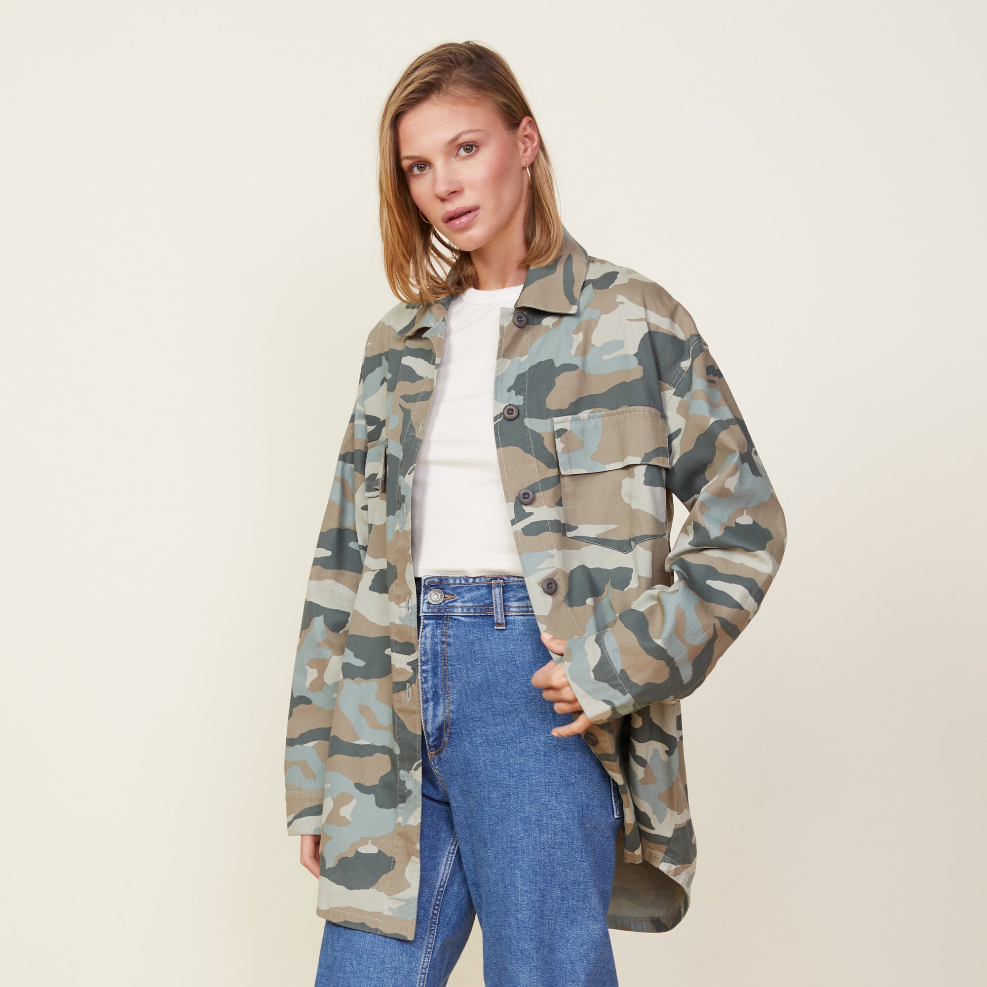 Camo Military Jacket