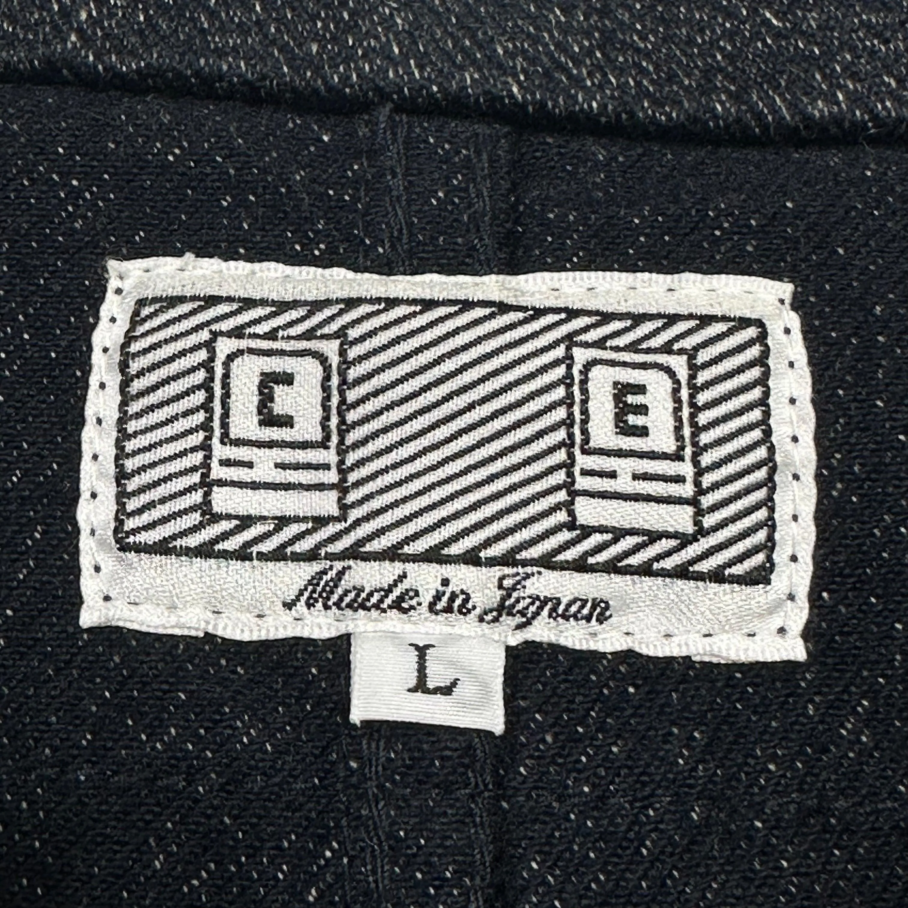 Cav Empt AW23 Black Heather Denim Boxy Jacket - L