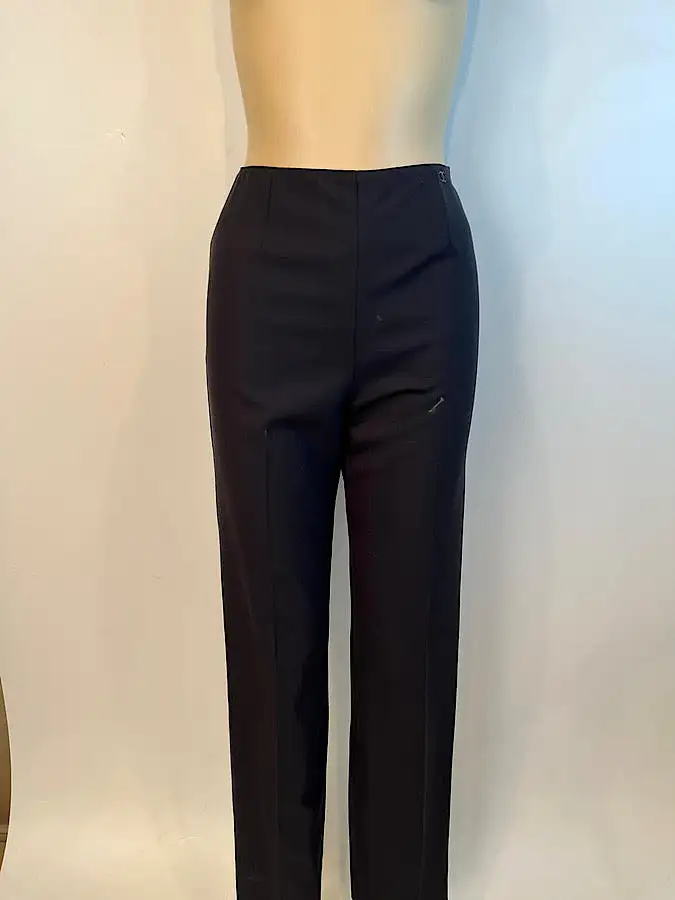 Chanel Black Trouser Pants US 4