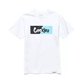 CHANGING LANES TEE WHITE/BLACK/BLUE