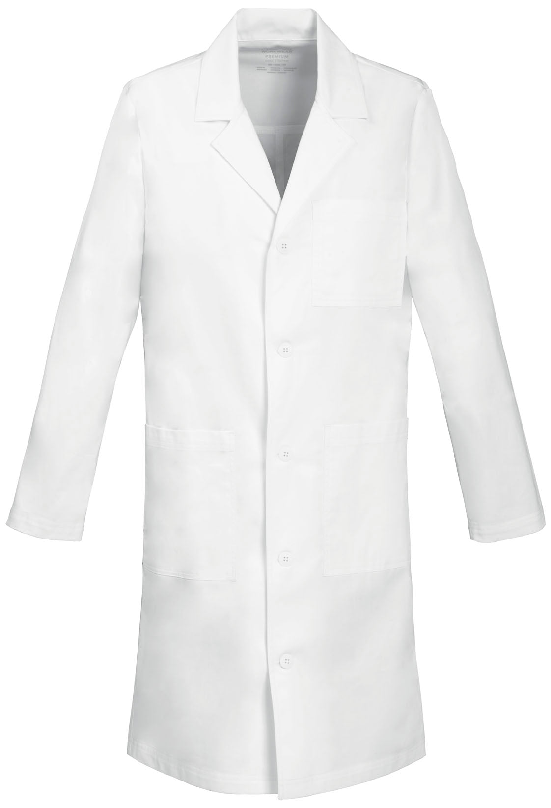 Cherokee Workwear 40 Unisex Lab Coat PLUS SIZES