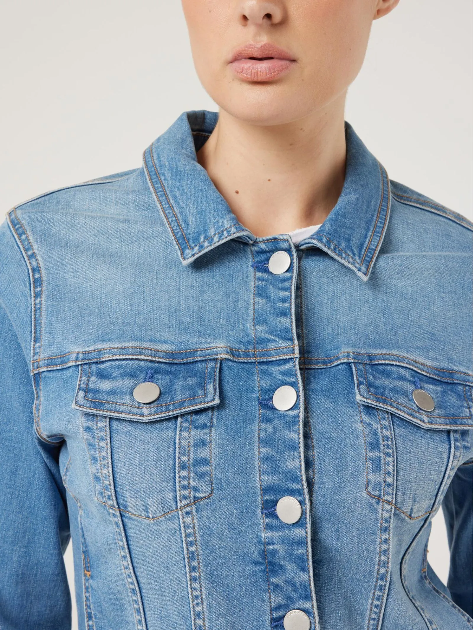 Classic Stretch Denim Jacket