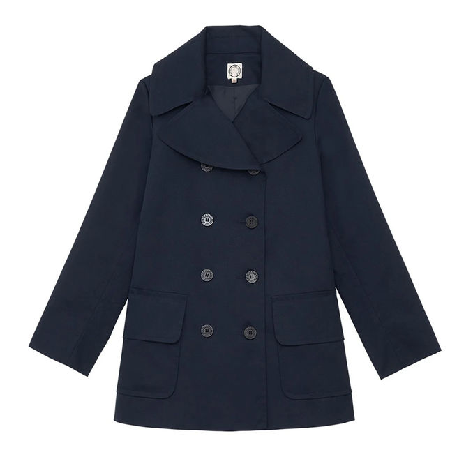 COAT SERAPHINE Woman Blue Navy 