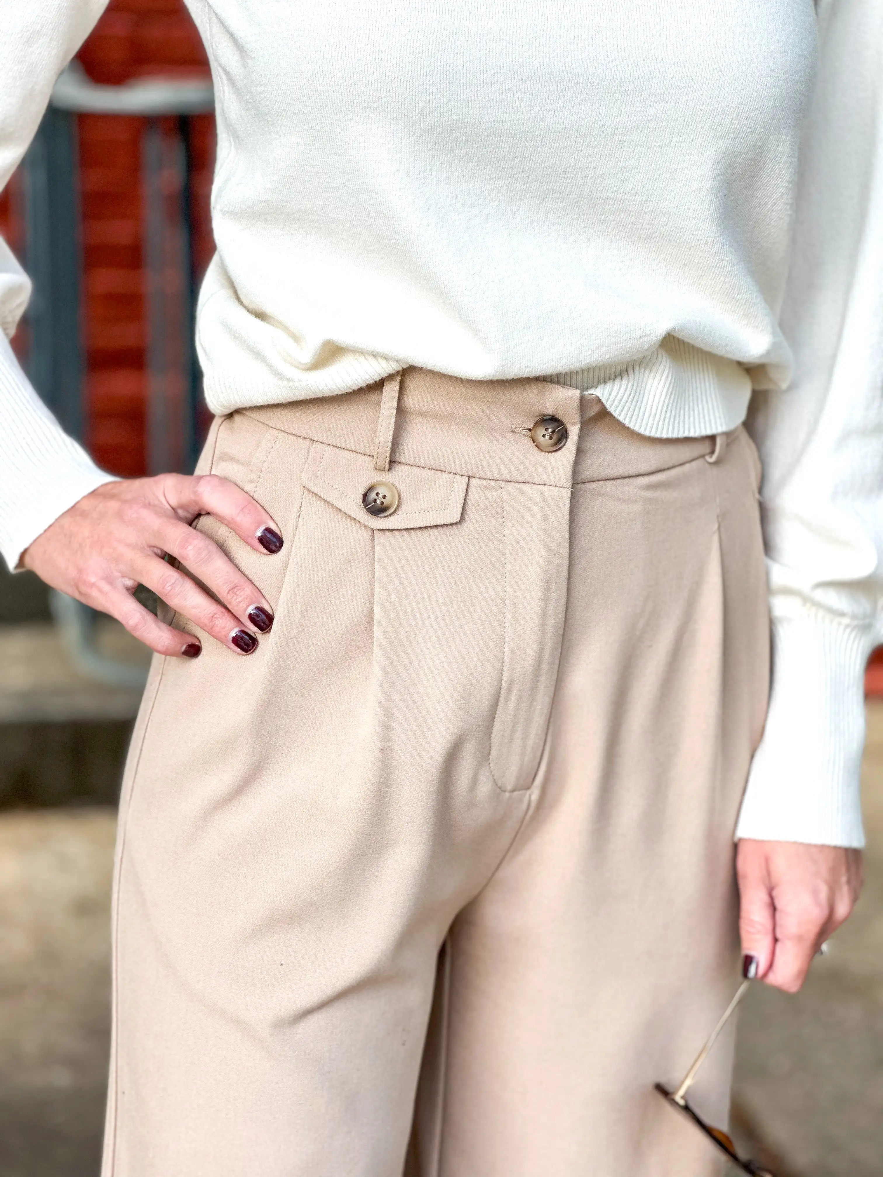 Core Wide Leg Trousers