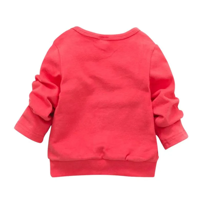 Cotton Baby Boy Girls Jacket Casual V-neck Cardigan Thick Coat Children's Clothing SM6