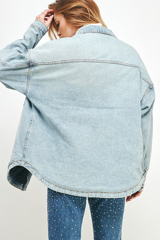 Denim Padded Jacket