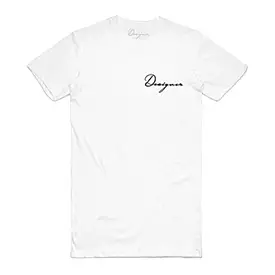 DESIGNER SMALL LOGO TEE WHT