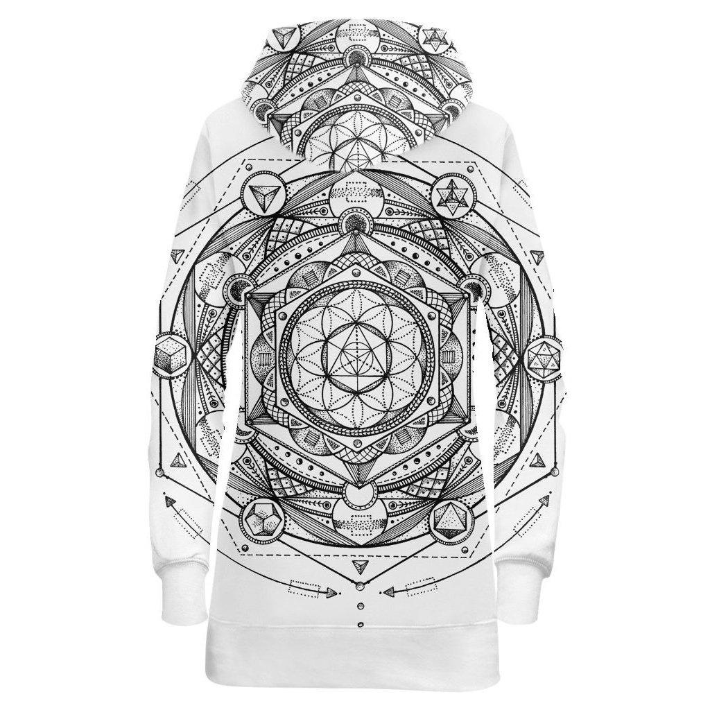 ESOTERIC LIGHT HOODIE DRESS