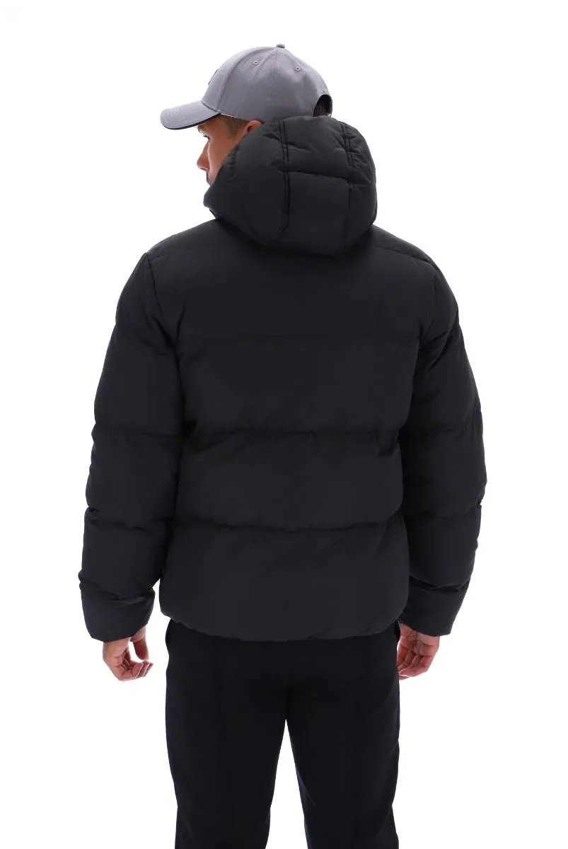 Fila Harry Heavyily Padded Jacket Black Sharkskin