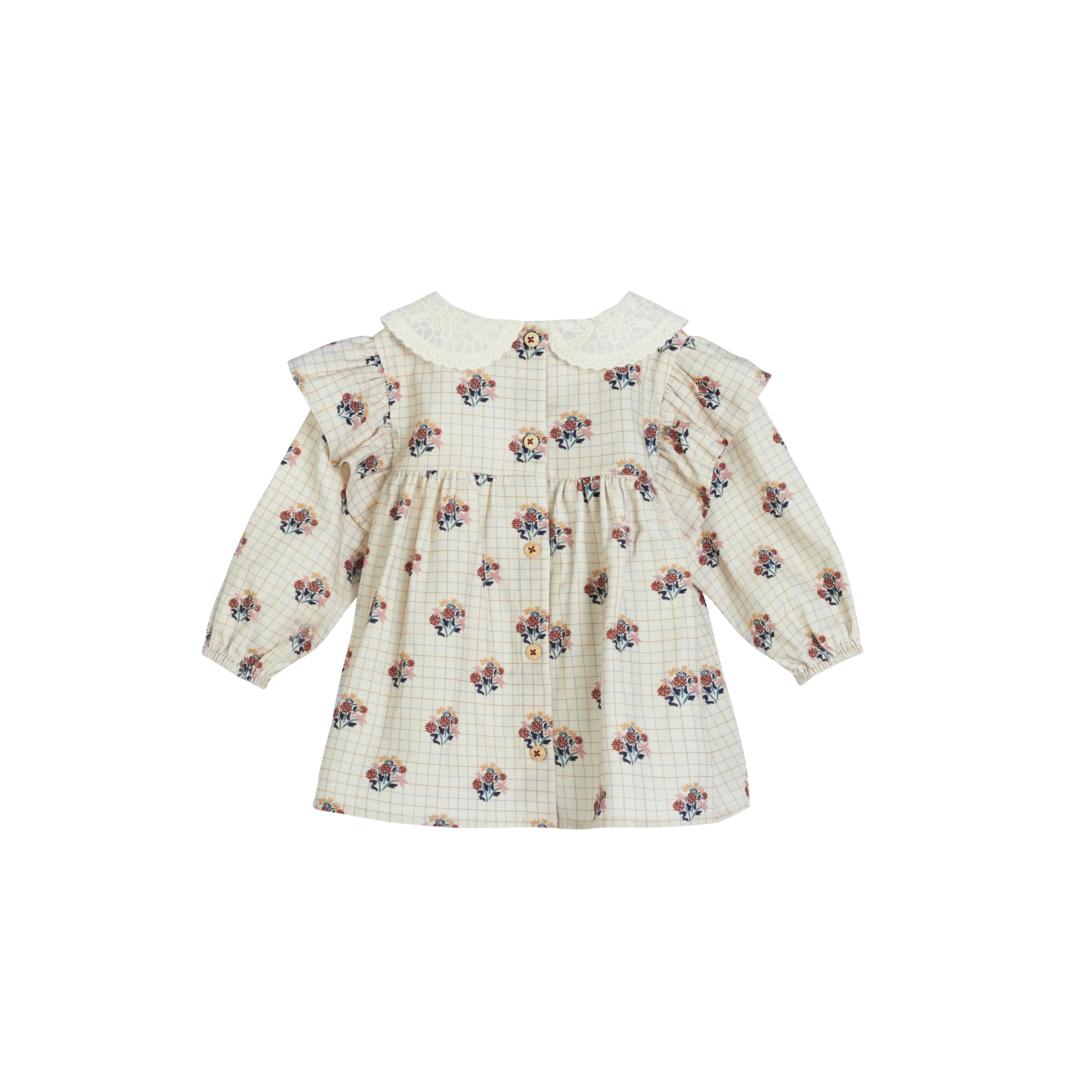 Franca Shirt-Cream Flower