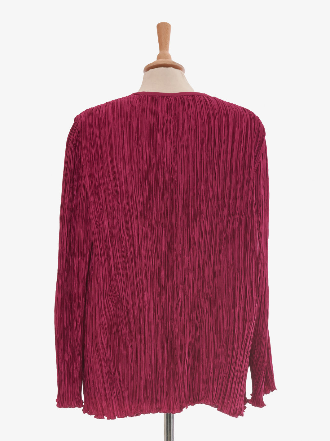 Fucsia pleated Jacket