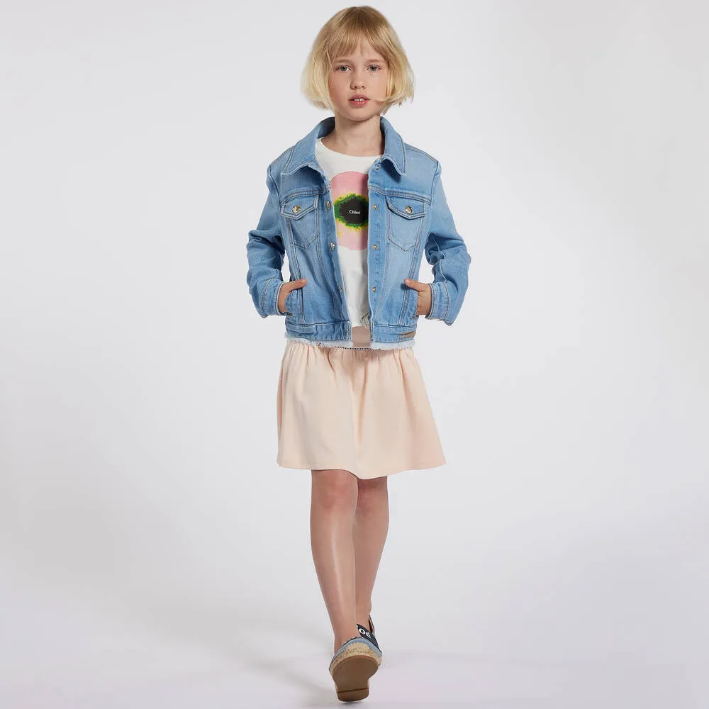 Girls Blue Denim Jacket