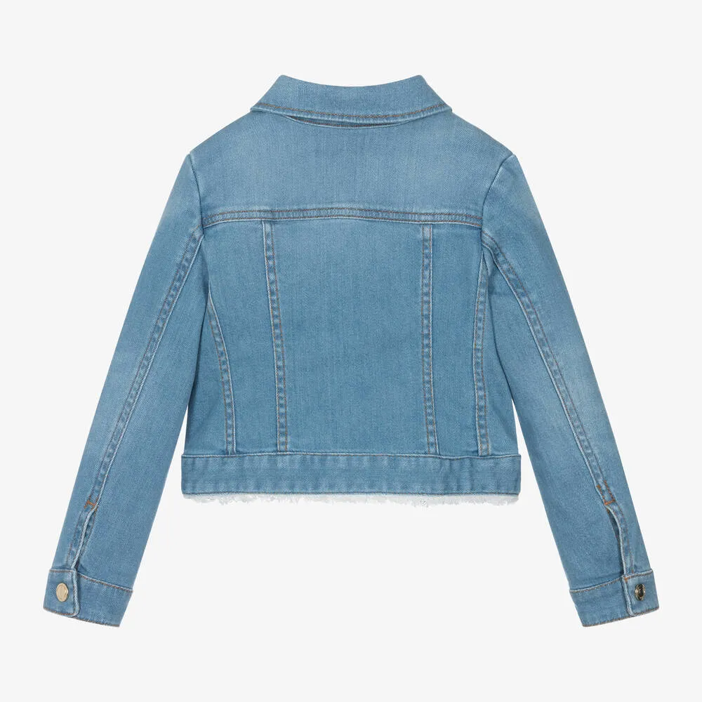 Girls Blue Denim Jacket