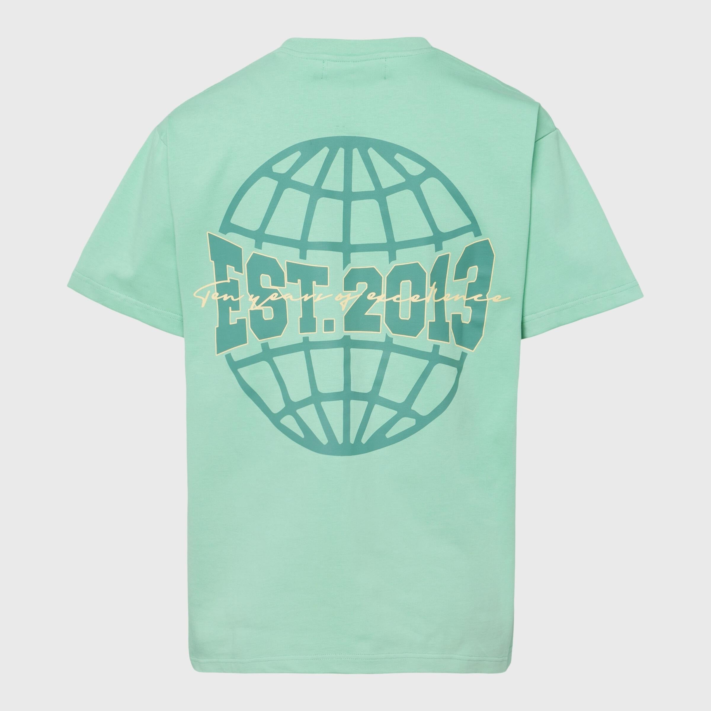 GLOBAL LOGO TEE GREEN