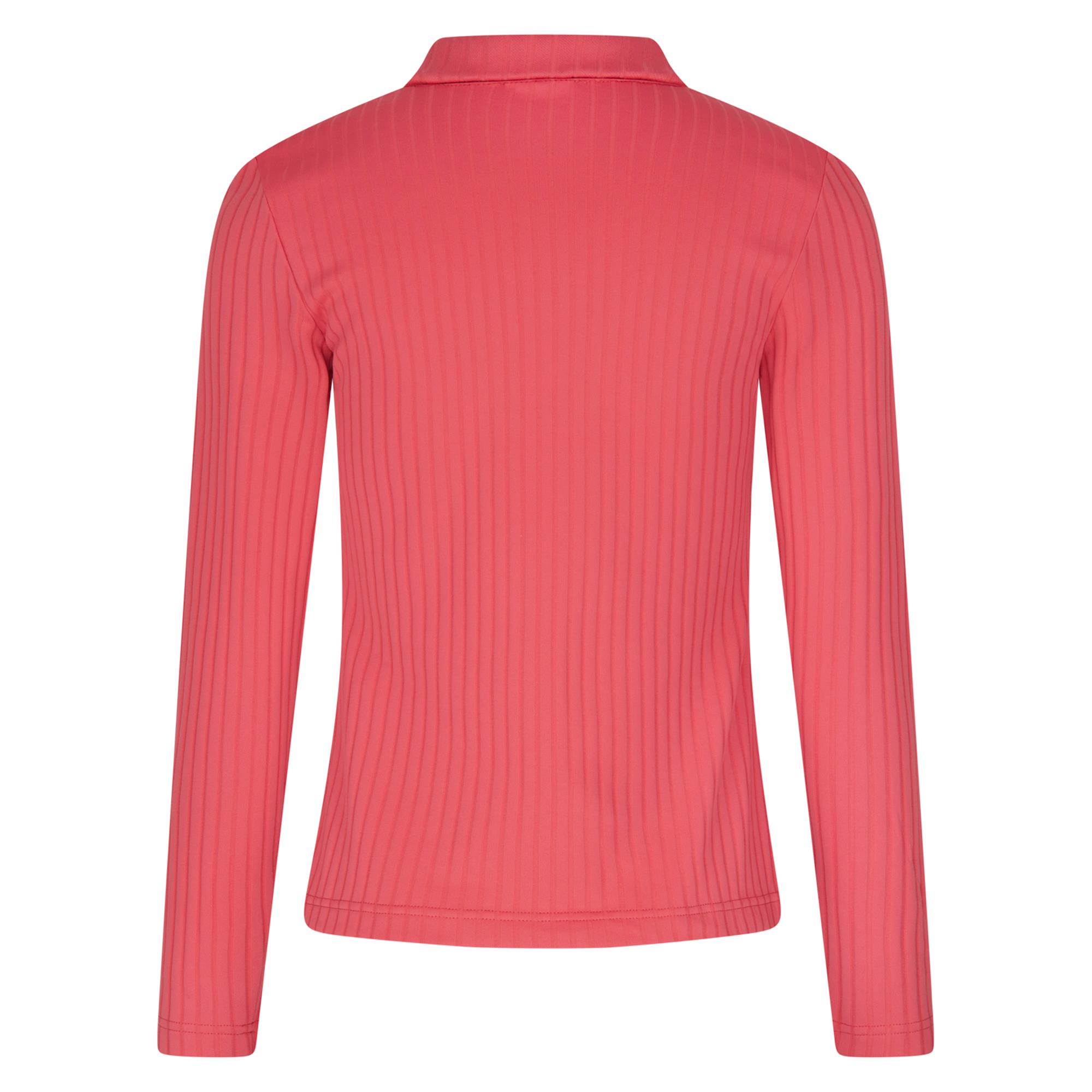 Golfino Marcelina Troyer Ladies Thermal Golf Polo Shirt Holyberry