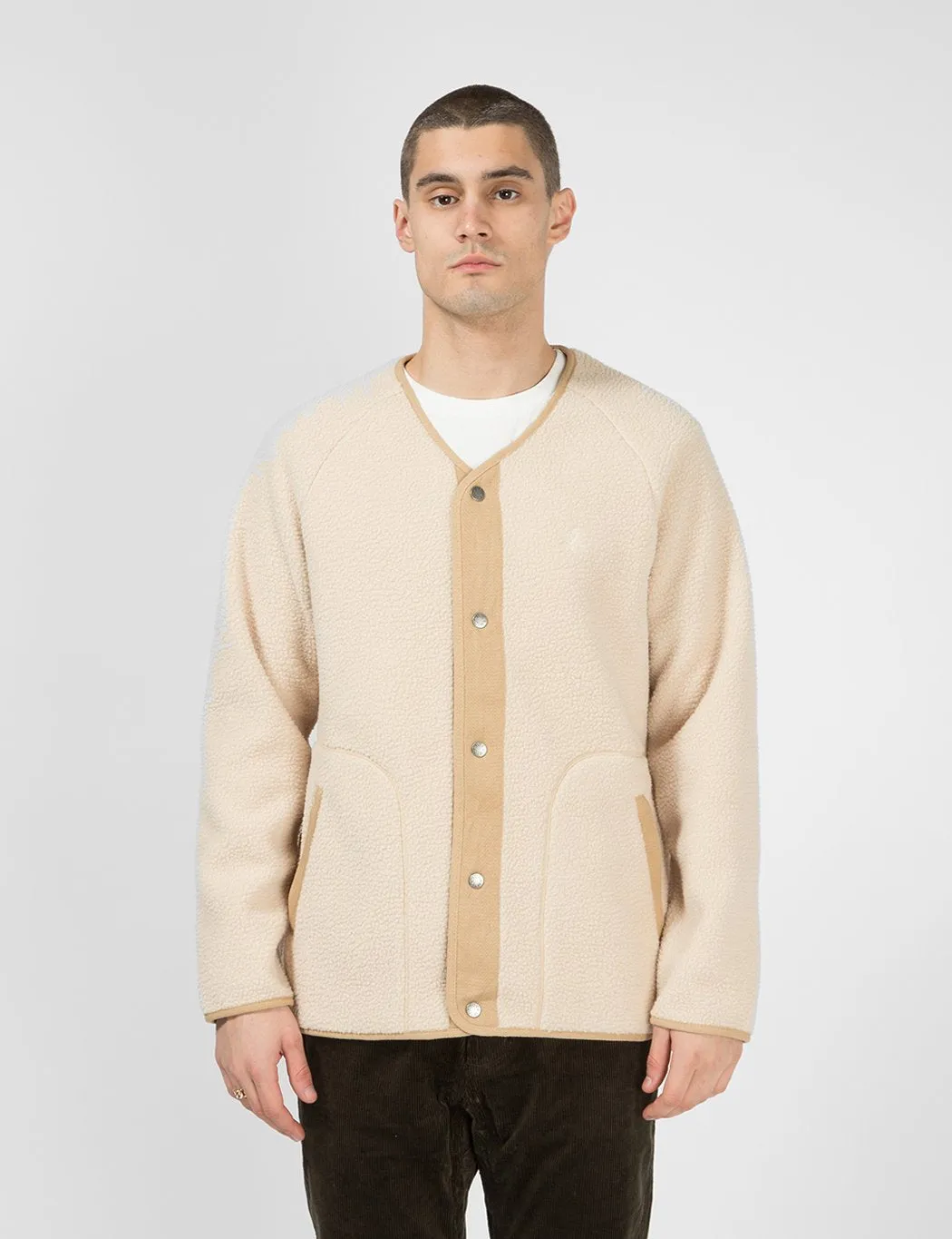 Gramicci Boa Fleece Jacket - Ivory