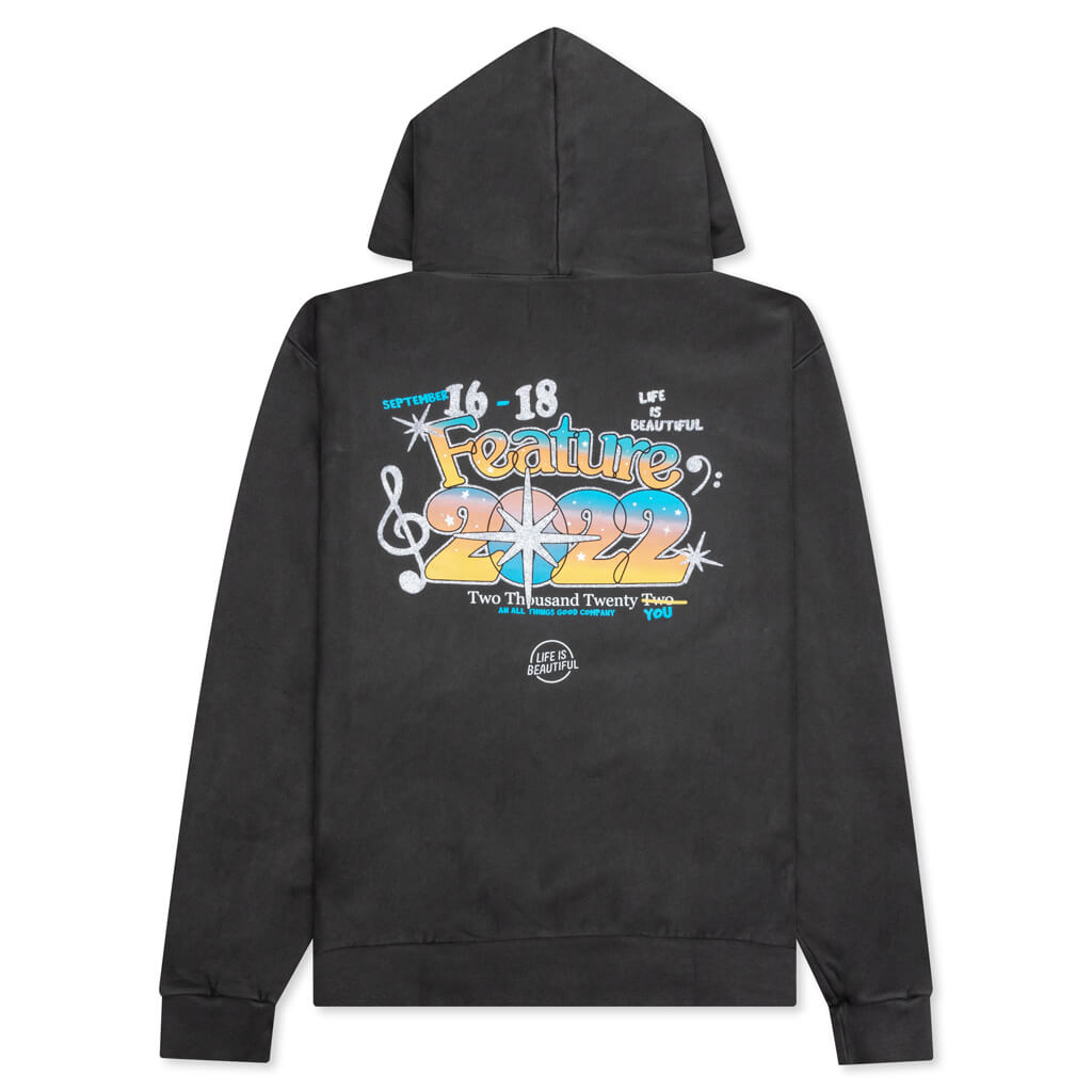 Grateful Hoodie - Pigment Black