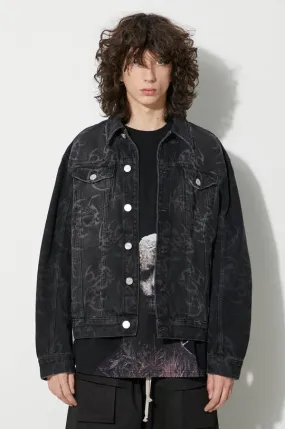 Han Kjøbenhavn denim jacket men's black color