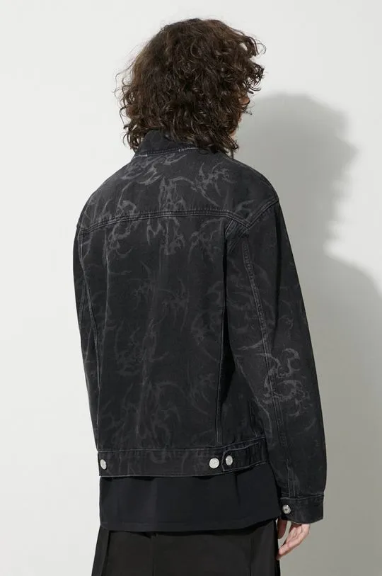 Han Kjøbenhavn denim jacket men's black color