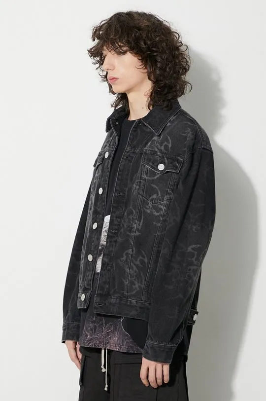 Han Kjøbenhavn denim jacket men's black color