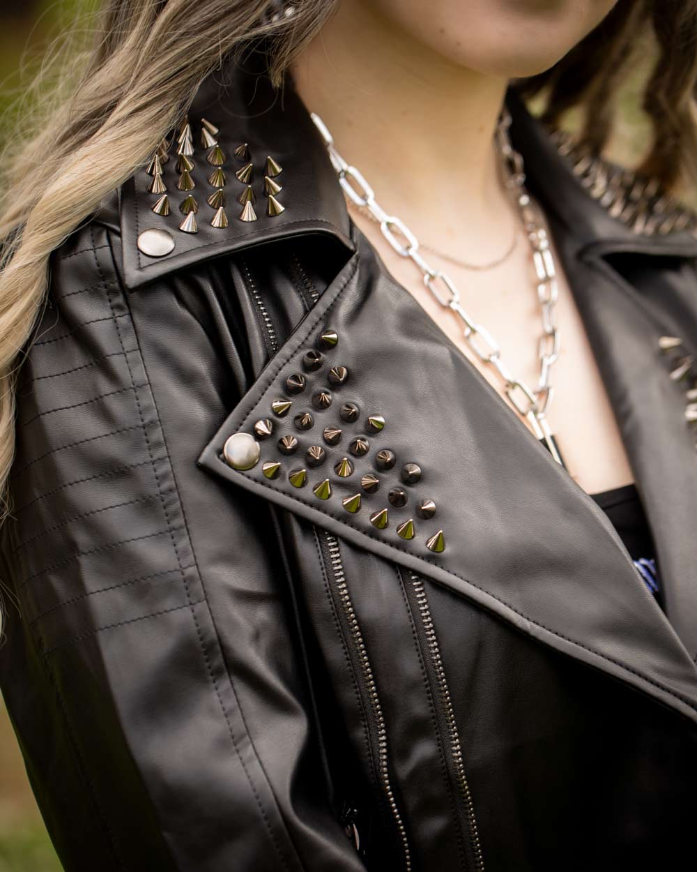 Haunted Spiked Jacket