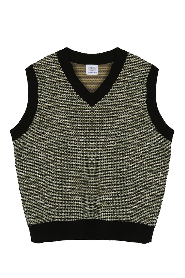 KNIT VEST MULTI