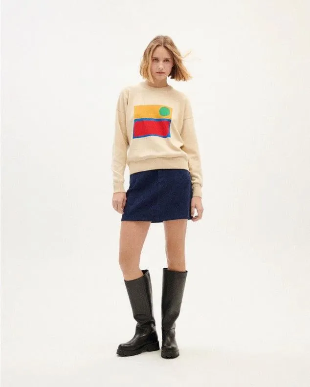 LE SOLEIL PALOMA KNIT SWEATER