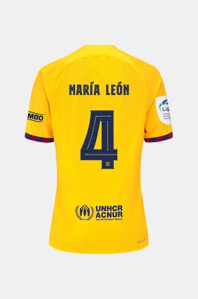 Liga F FC Barcelona fourth shirt 23/24 - Junior - MARA LEN