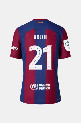 Liga F FC Barcelona home shirt 23/24 Player's Edition - WALSH