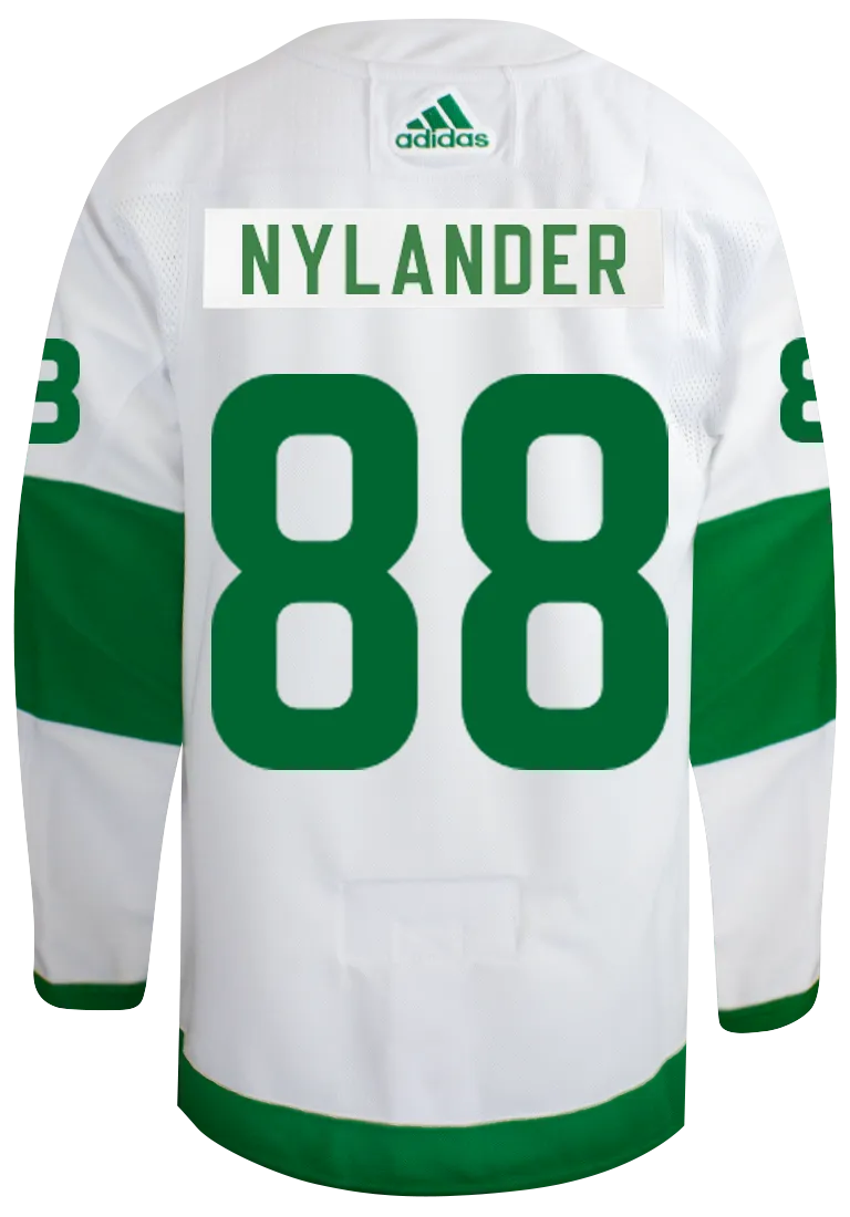 Maple Leafs Adidas Men's Authentic 2024 St Pats Jersey - NYLANDER