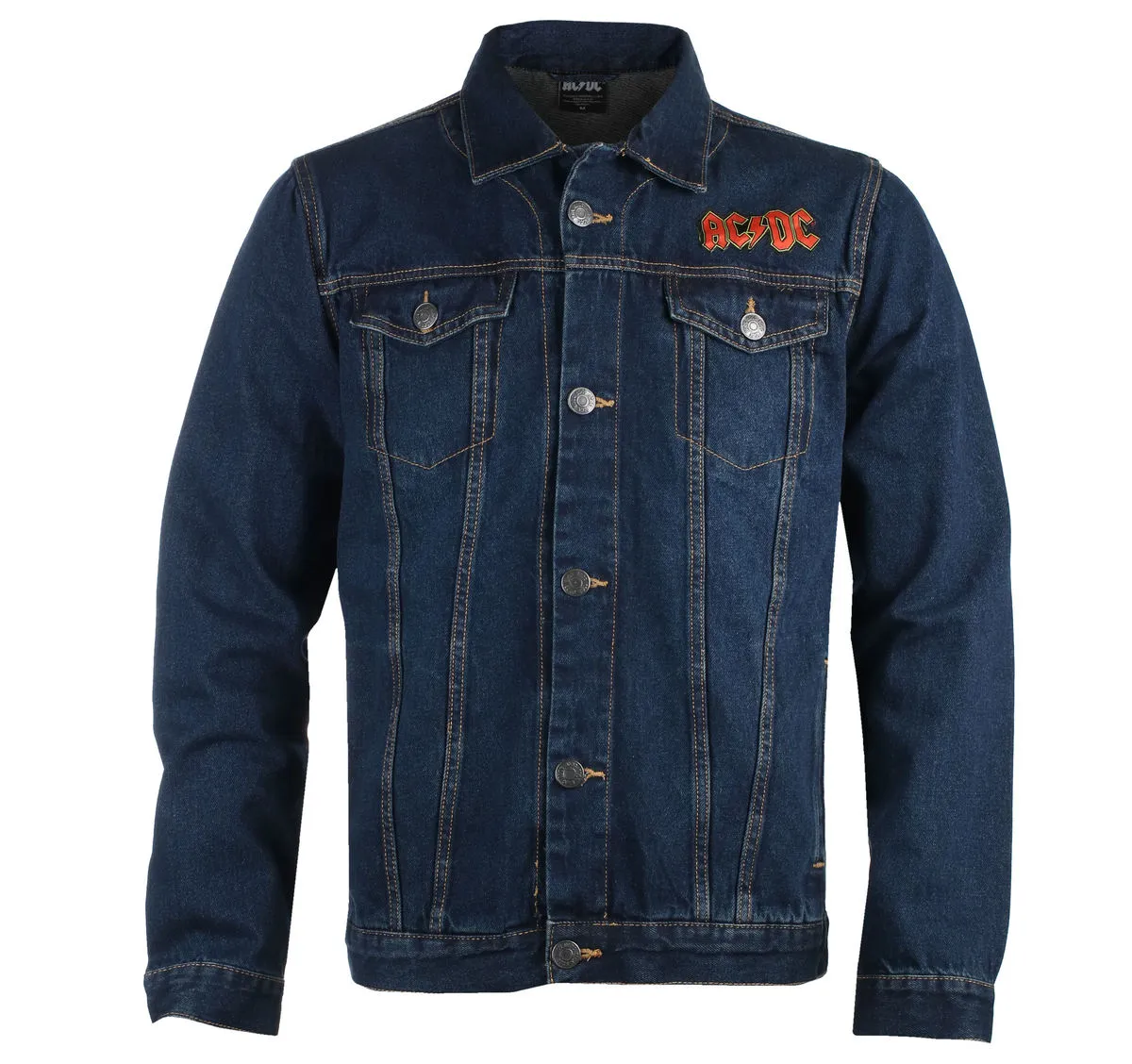 Men's jacket AC/DC - About To Rock - DENIM - ROCK OFF - ACDCDJ01MD  -  Metal-shop