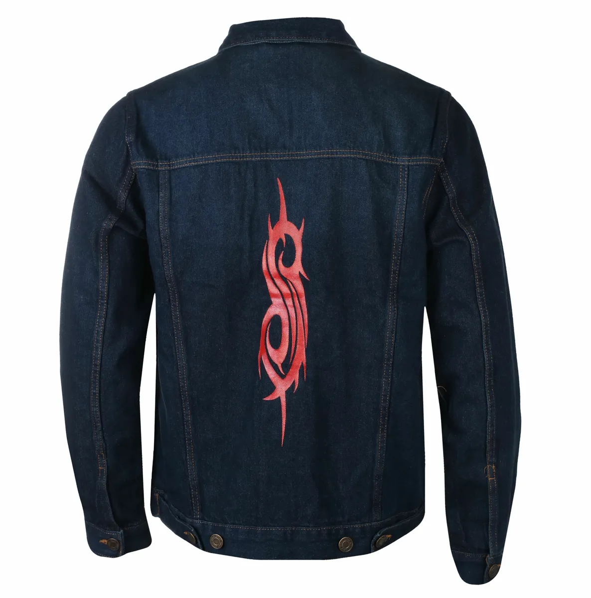 men's jacket Slipknot - Tribal Logo - DENIM - ROCK OFF - SKDJ01MD  -  Metal-shop